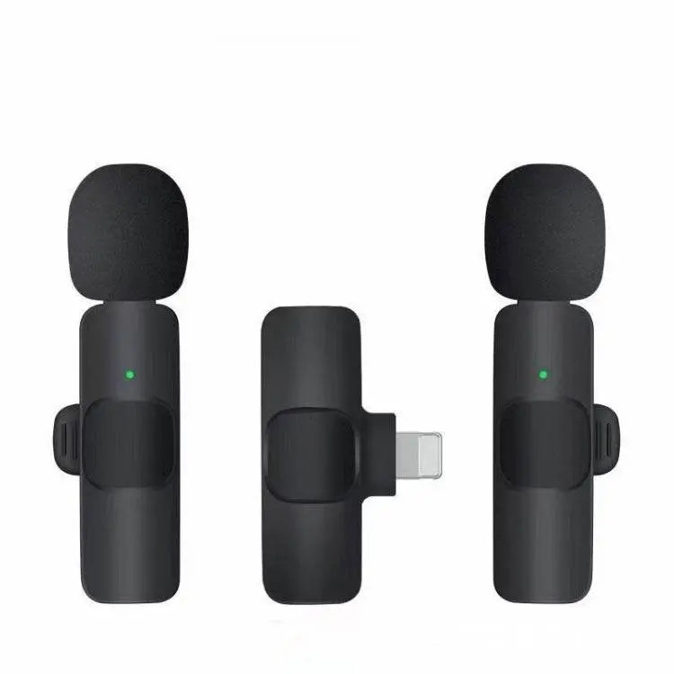 K9 Wireless Clip-on Auto Noise Cancelling Mini Microphone 