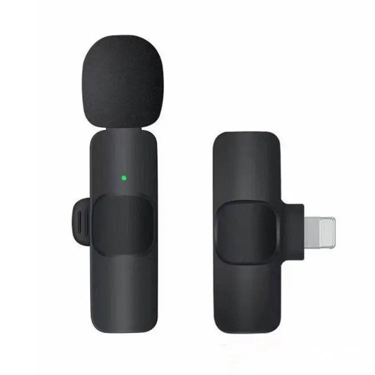 K9 Wireless Clip-on Auto-Sync Noise Cancelling Mini Microphone 