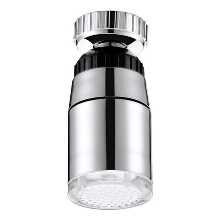 Enhance daily kitchen or bathroom routines with a color-changing faucet light - chrome LED faucet attachment indicating water temperature