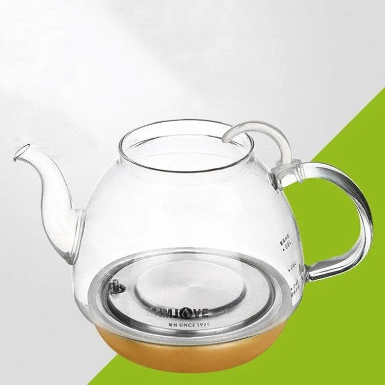 KAMJOVE Tea Maker Health Pot Glass Accessories Set for Tea Lovers 