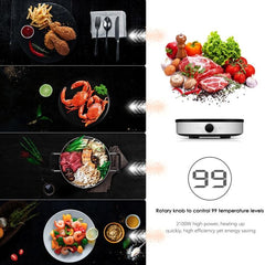 Xiaomi Mijia 2100W Smart Induction Cooker with OLED Display and NFC Control, US Plug