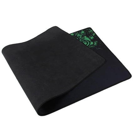 Extended Large 90cm x 40cm Mouse Pad for Gaming and Office displaying black surface with green accent, large extended desk mat for precise mouse control