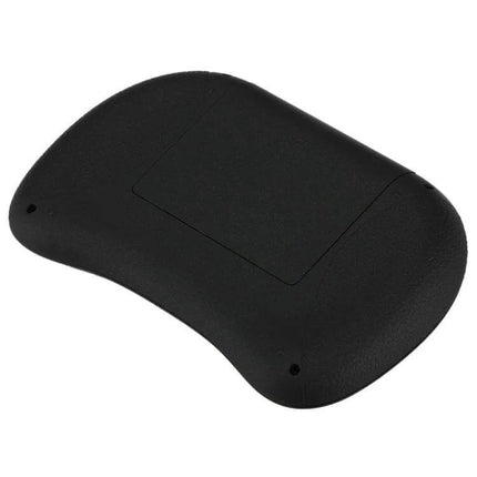 Wireless Mini QWERTY Keyboard with Touchpad for Smart Devices compact black handheld remote for streaming and browsing