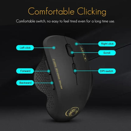 Practical iMICE Wireless Mouse for Daily Office and Gaming Use