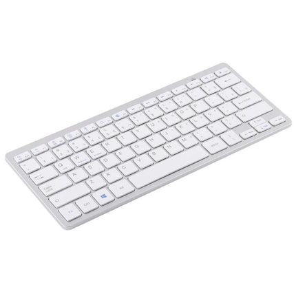 Wireless Bluetooth Keyboard with Portuguese Layout slim white Bluetooth keyboard for tablet smartphone and laptop