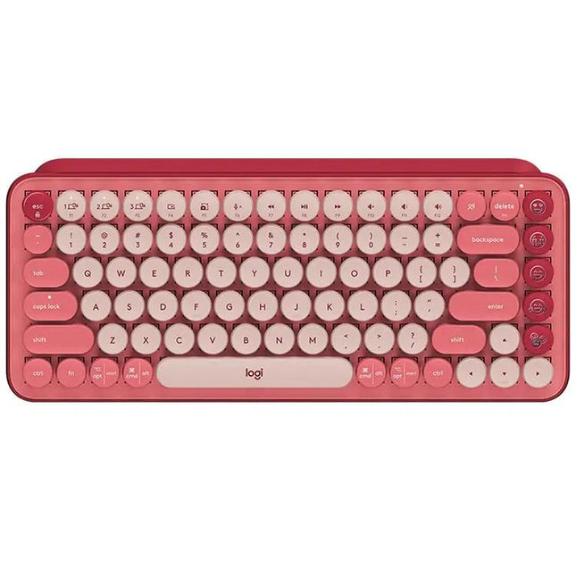 Logitech POP Keys Round Button Bluetooth Mechanical Keyboard | Syndmart