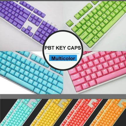 104-Key PBT Double Shot Backlit Keycaps for Mechanical Keyboards