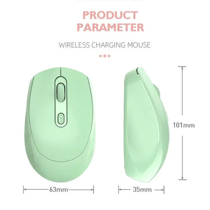 Elegant Wireless Rechargeable Mouse for Office Tasks