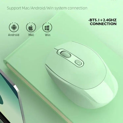 Elegant Wireless Rechargeable Mouse for Office Tasks