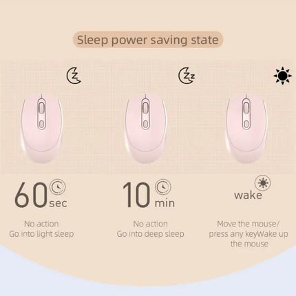 Elegant Wireless Rechargeable Mouse for Office Tasks