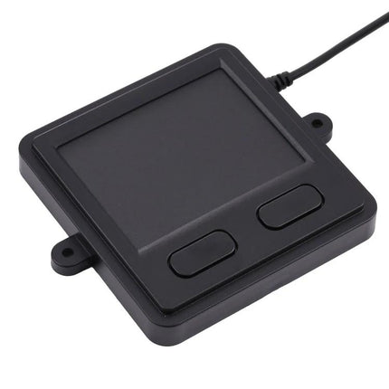 Reliable Wired USB Touchpad Mouse for Daily Computer Navigation - compact black wired touchpad with dual buttons for smooth cursor control
