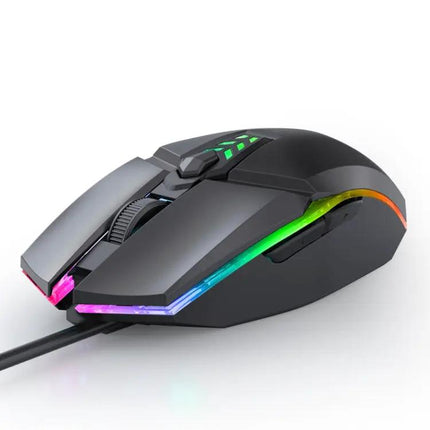 Colorful Wired USB Gaming Mouse for Office and Everyday Use