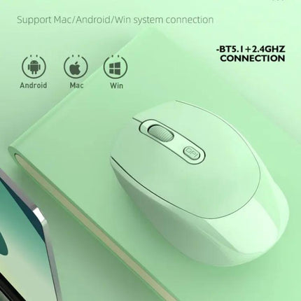 HXSJ Rechargeable Wireless Mouse for Quiet Office Tasks