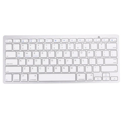 Wireless Bluetooth Keyboard for Computers and Tablets compact 78-key white portable keyboard for tablets and laptops