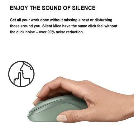 Logitech Silent Wireless Mouse for Everyday Computing Tasks