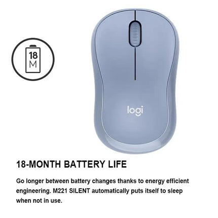 Logitech Silent Wireless Mouse for Everyday Computing Tasks