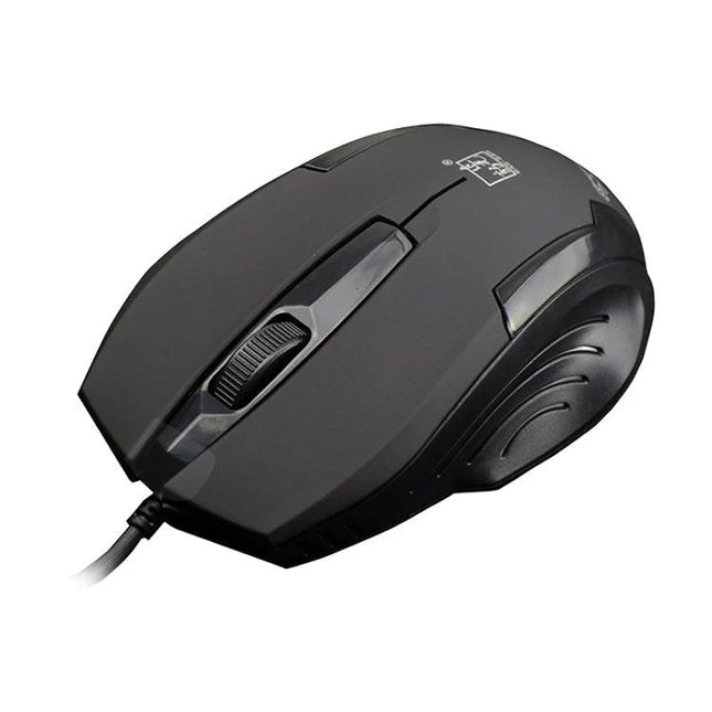 Chasing Leopard Wired Optical Gaming Mouse with 512GB Storage black ergonomic wired gaming mouse with scroll wheel and integrated USB cable