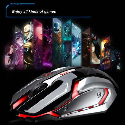 Chasing Leopard K1 Silent Optical Gaming Mouse for Everyday Use