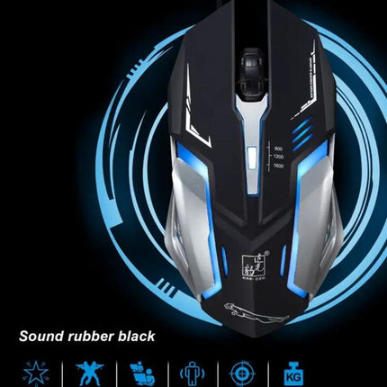 Chasing Leopard K1 Silent Optical Gaming Mouse for Everyday Use