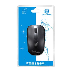 Silent Click 2.4GHz Wireless Optical Mouse - 1600 DPI Mini Mute Mice for Laptop and PC, 30m Range