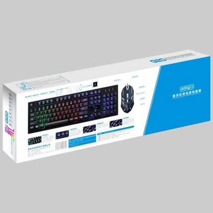 ZGB G20 Wired Mechanical Keyboard and Optical Mouse Set for Computers