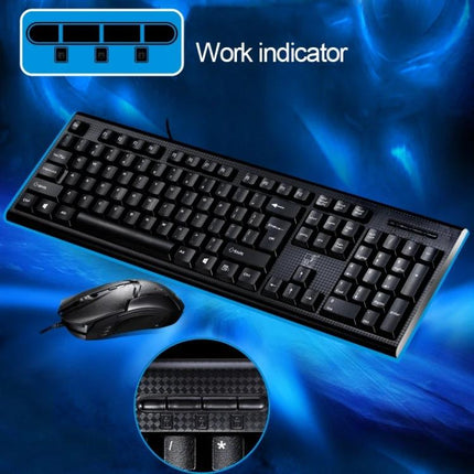 Chasing Leopard Q9 Ergonomic Keyboard and Mouse for Work and Gaming black ergonomic keyboard and mouse set with textured keys and wrist support