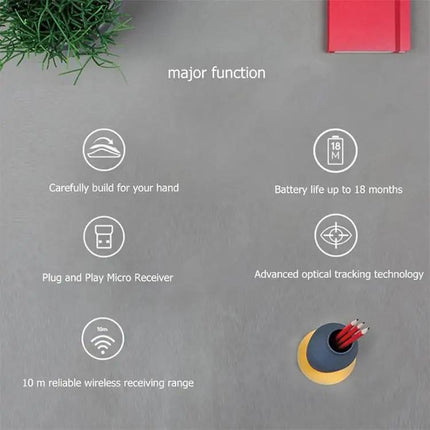 Logitech Wireless Mouse with Comfortable Right-Hand Design