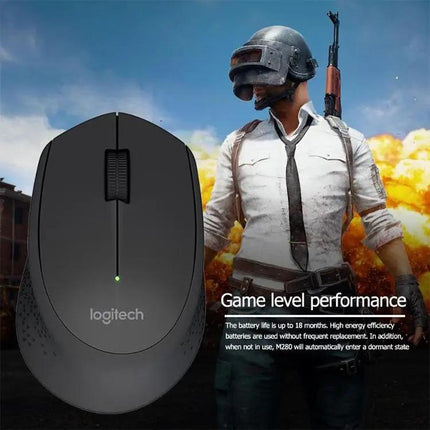 Logitech Wireless Mouse with Comfortable Right-Hand Design