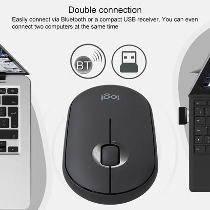 Logitech Pebble Portable Wireless Mouse with Silent Clicks