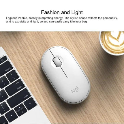 Logitech Pebble Portable Wireless Mouse with Silent Clicks