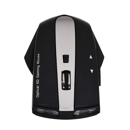 Wireless Rechargeable Optical Mouse with USB Hub for Device Connectivity