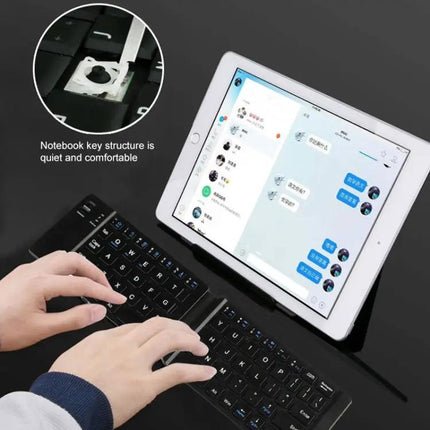 Foldable 67-Key Bluetooth Wireless Keyboard for Everyday Use