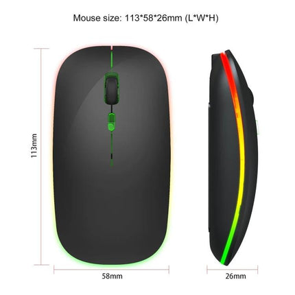 HXSJ M40 Silent Wireless Mouse for Quiet Office Tasks