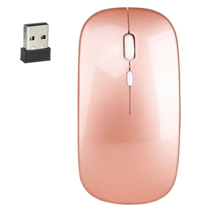 HXSJ Comfortable Wireless Mouse with Silent Clicking for Daily Use