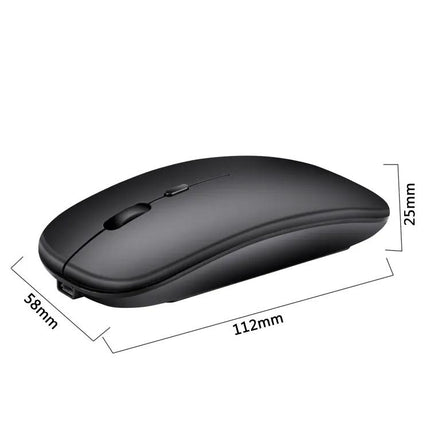 HXSJ Comfortable Wireless Mouse with Silent Clicking for Daily Use