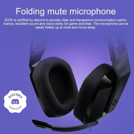 Logitech Foldable Wired Headset With Mic