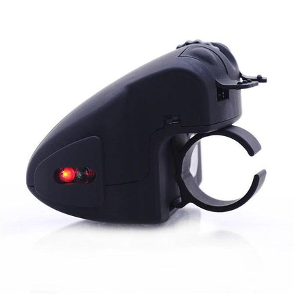 Rechargeable Finger Ring Wireless Mouse with Dual Connectivity - compact black ring-style rechargeable wireless mouse for finger navigation