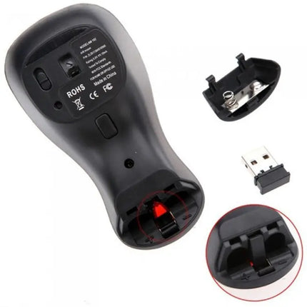Wireless 6D Gyroscope Air Mouse for PC and Smart TV Control