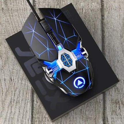 YINDIAO Silent Wired Gaming Mouse for Everyday Computer Use