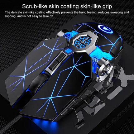 YINDIAO Silent Wired Gaming Mouse for Everyday Computer Use