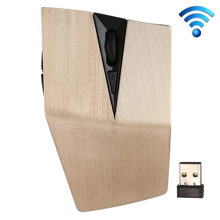 Wireless Optical Mouse with USB Receiver for Computer Use - gold ergonomic 6-button wireless mouse with USB receiver