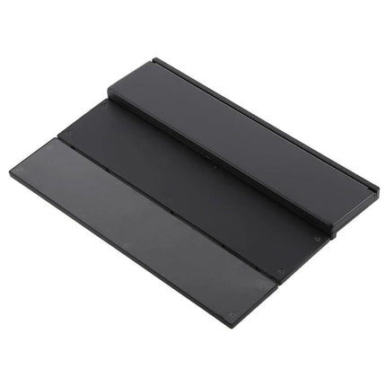 GK608 Ultra-Thin Foldable Bluetooth Keyboard with Built-in Holder folded black portable slim travel keyboard