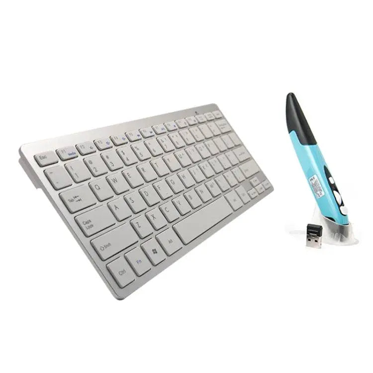 KM-808 2.4GHz Wireless Multimedia Keyboard and Pen Mouse Set