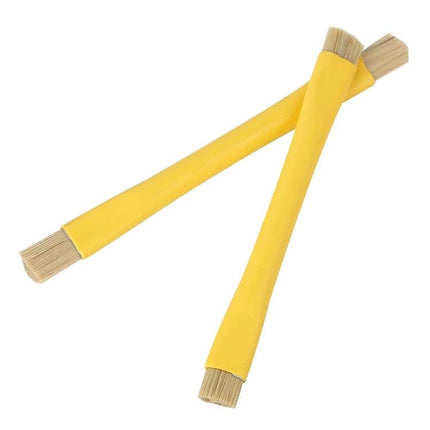Kaisi Double Head BGA Repair Brush For Circuit Boards – dual-tip yellow brush for PCB cleaning, flux application and delicate electronics maintenance