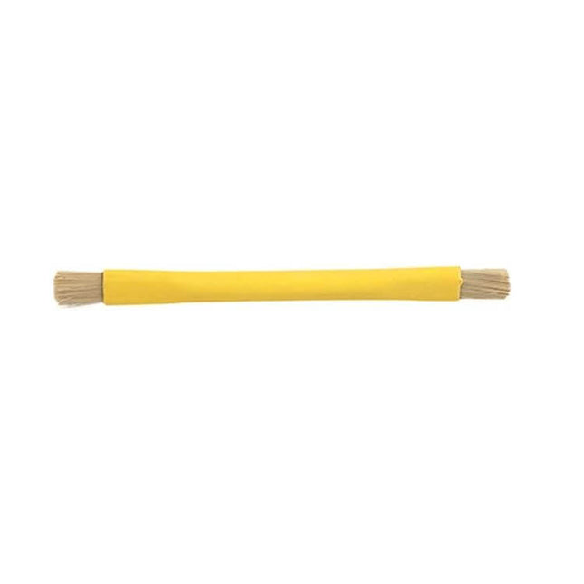 Kaisi Double Head BGA Repair Brush For Circuit Boards yellow dual-tip brush for PCB cleaning and flux application