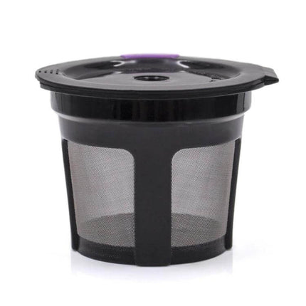Keurig Reusable Mesh Coffee Filter For Coffee Makers - black PP body with stainless steel mesh, reusable insert for Keurig brewers