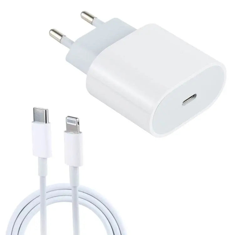 L-012 2 in 1 20W PD USB-C Travel Charger and Data Cable Set