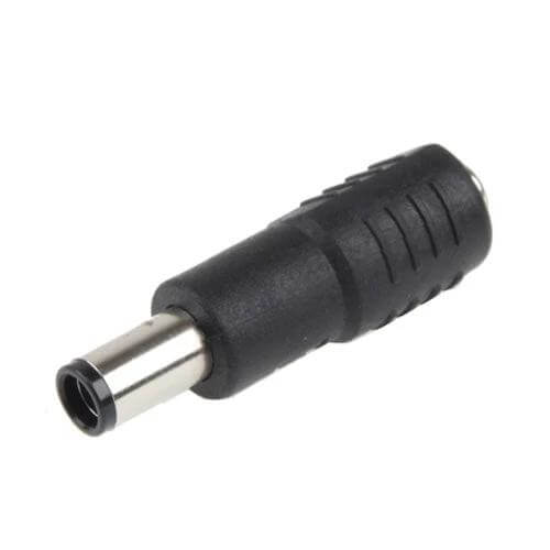 DC Power Adapter for HP Laptops with 5.5mm to 7.4mm Plug - black 5.5mmx2.1mm to 7.4mmx5.0mm DC connector adapter