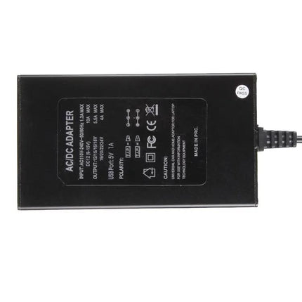 Universal 100W Laptop Charger with Car Adapter and Plugs