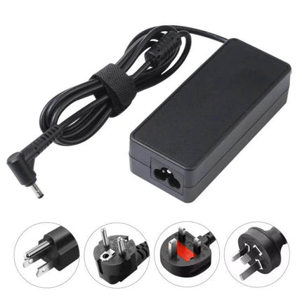 Laptop Power Adapter for Lenovo Ideapad Charging - compact black replacement charger with multiple plug options for travel